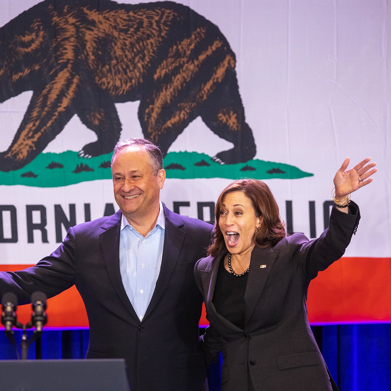 Inside Kamala Harris’s Loyal Circle of Hollywood Friends